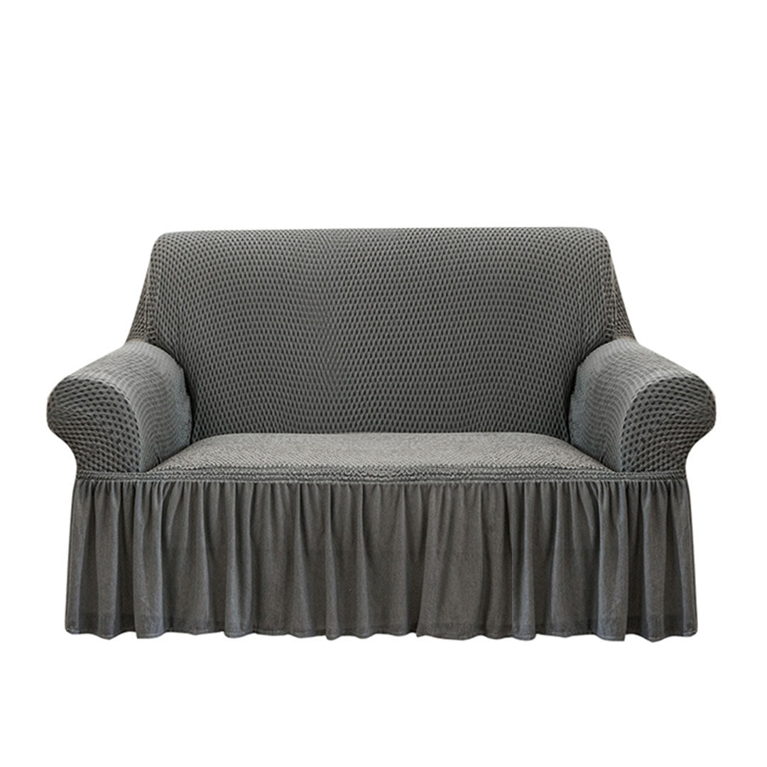 Ruffled Skirt Sofa Cover