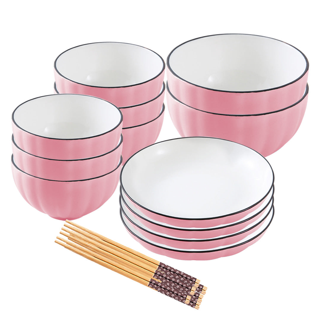 Ceramic Dinnerware Bowl Set