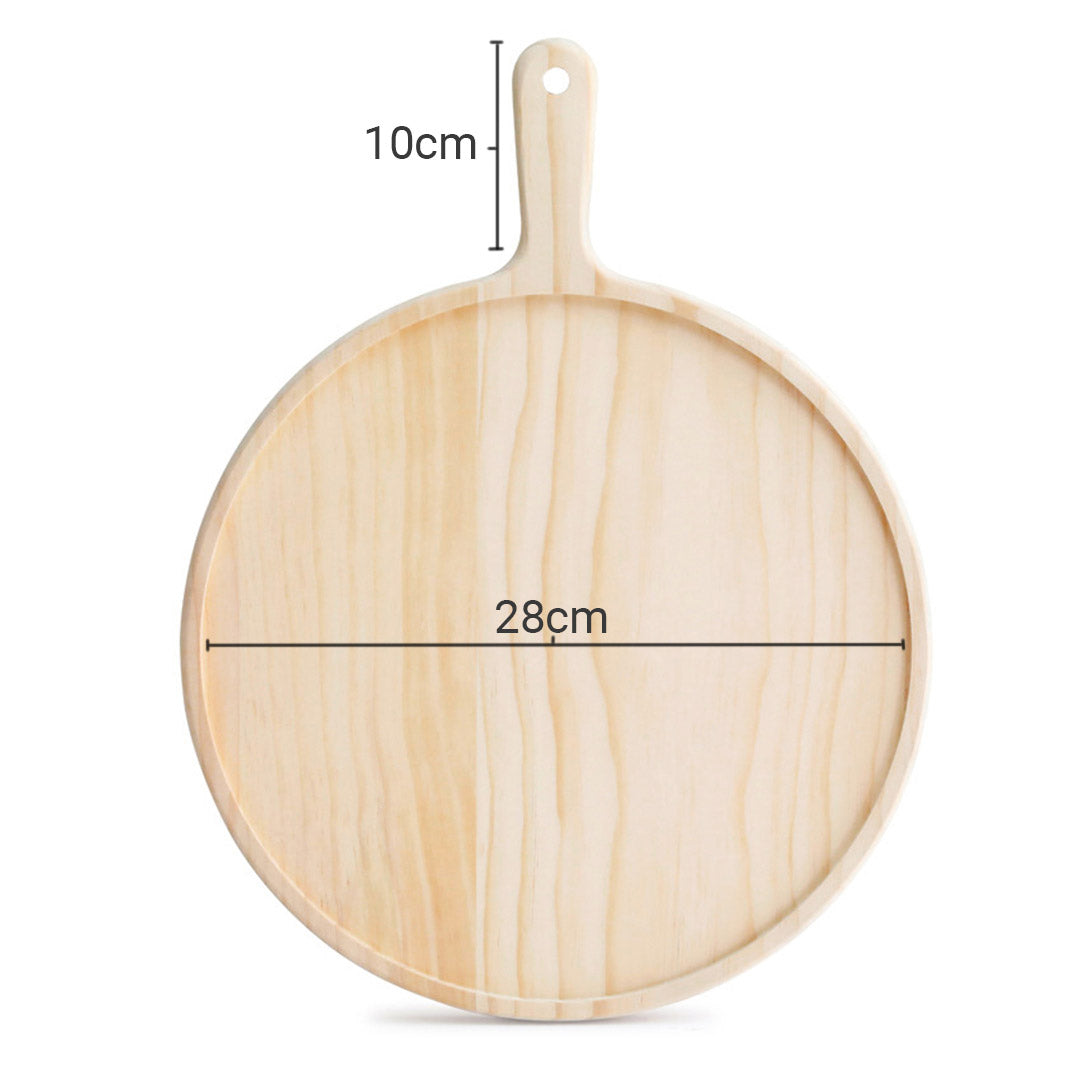 Premium Wooden Round Tray