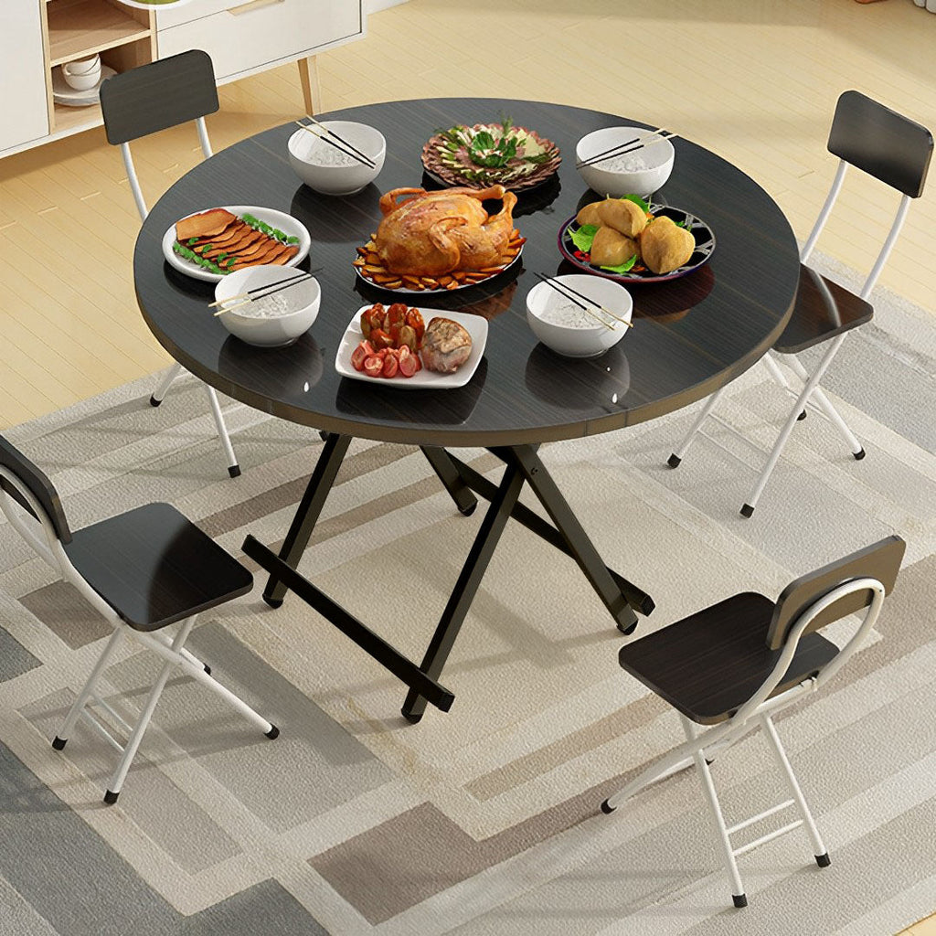 Portable Round Dining Table