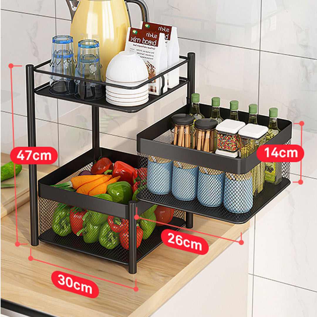 Kitchen Cart Organiser with Wheels