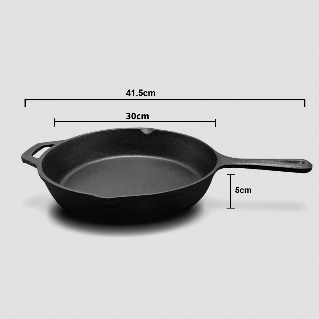 Sizzle Pan With Helper Handle