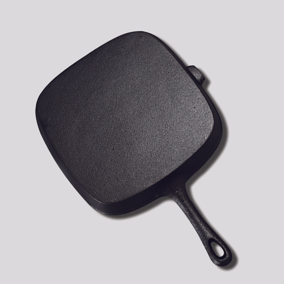 Square Ribbed Sizzle Pan