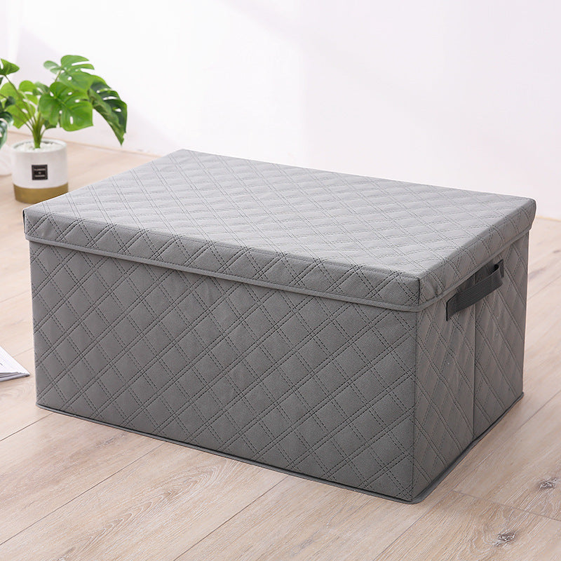 Diamond Grid Pattern Storage Box