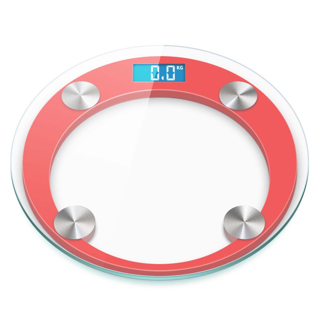 Glass LCD Electronic Scale 180kg