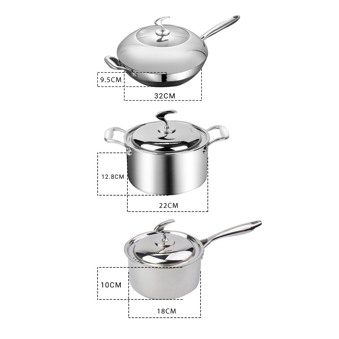 Simple Cookware 6-Piece Cookware Set – Simple Mart Home Essentials