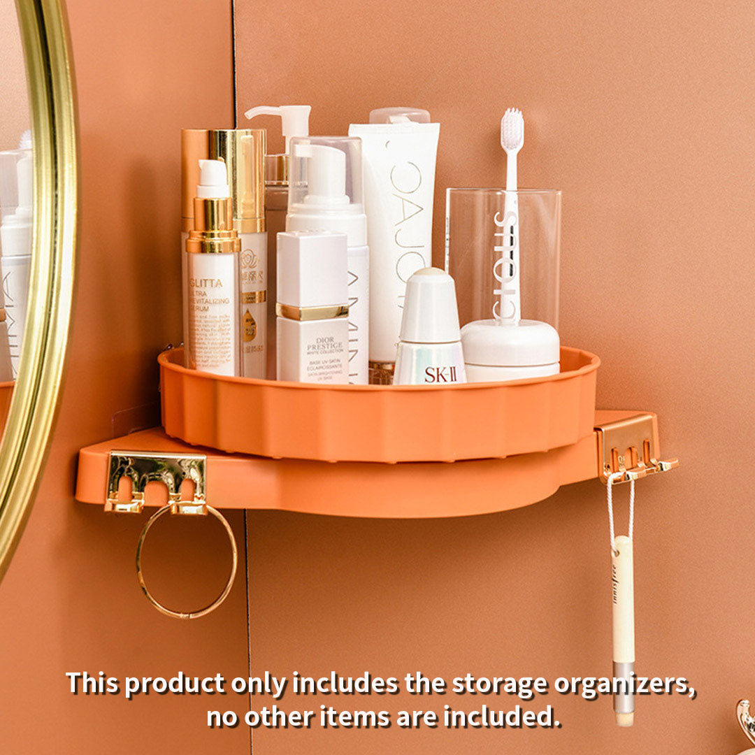 Wall-Mounted Rotating Organizer