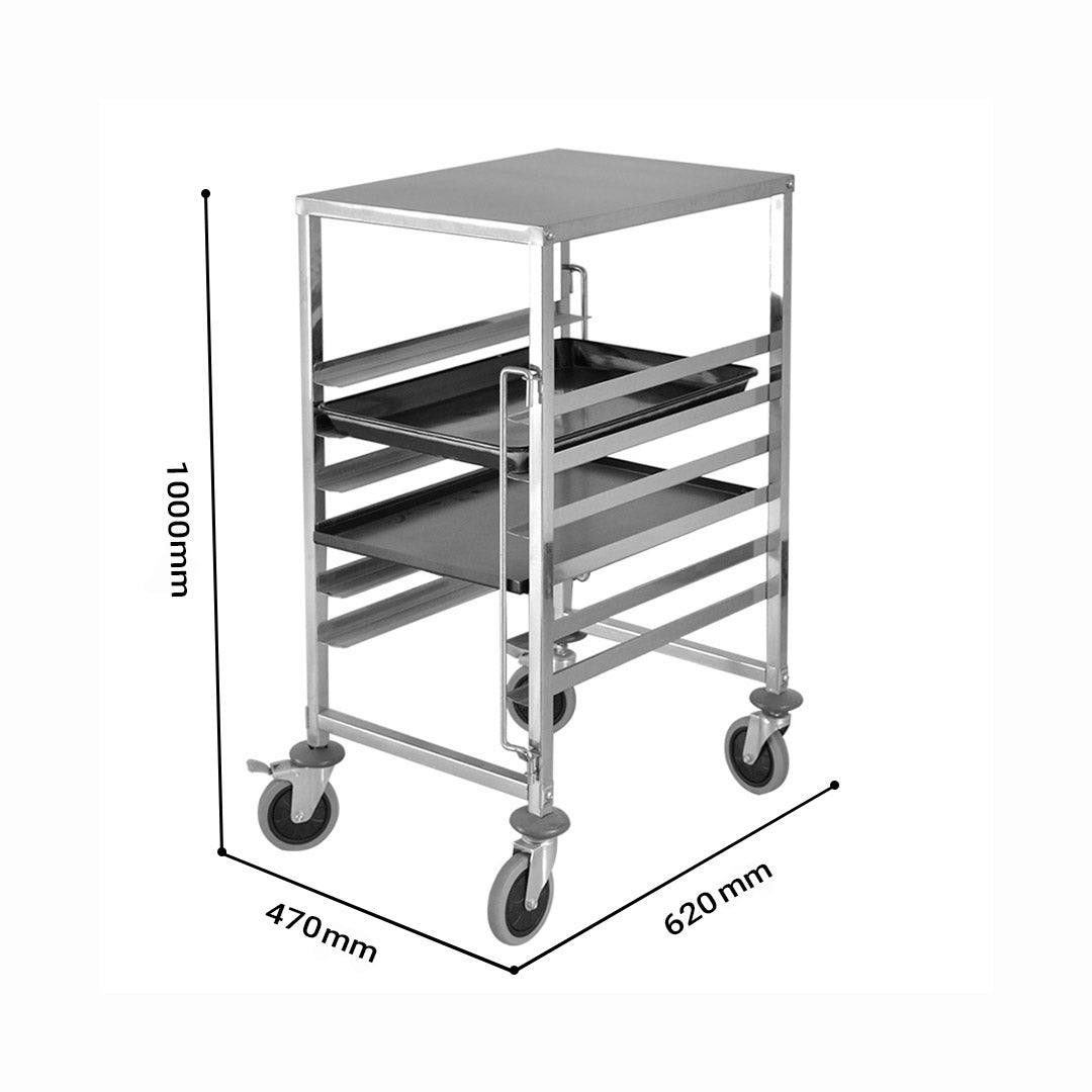 Gastronorm Racking Trolley (7-Tier)