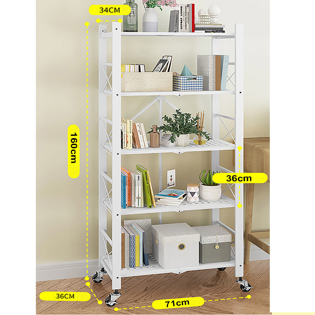 Multi-Functional Shelves With Wheels