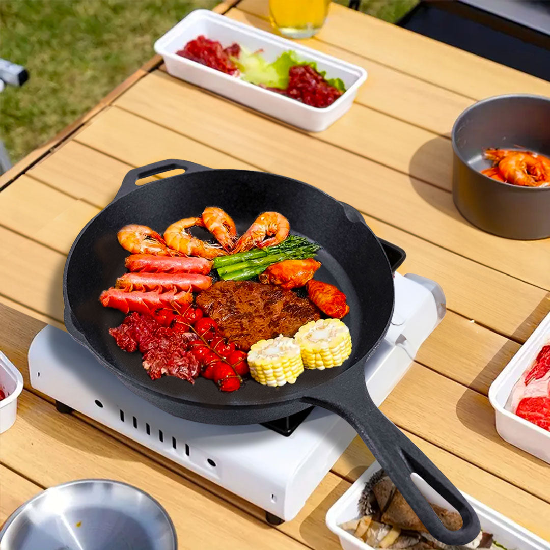 Sizzle Pan With Helper Handle