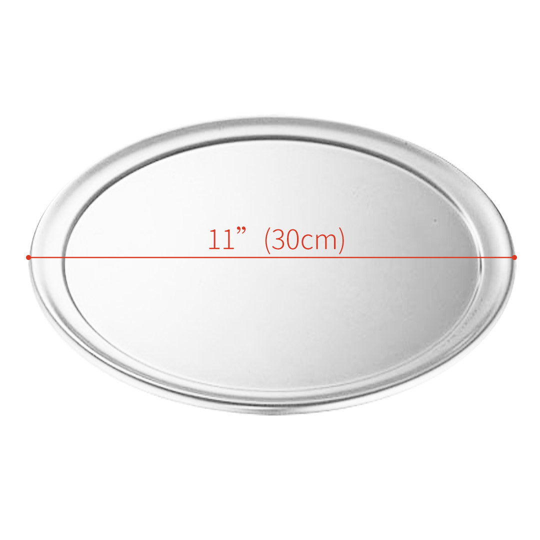 SOGA 11-inch Round Aluminum Steel Pizza Tray Home Oven Baking Plate Pan