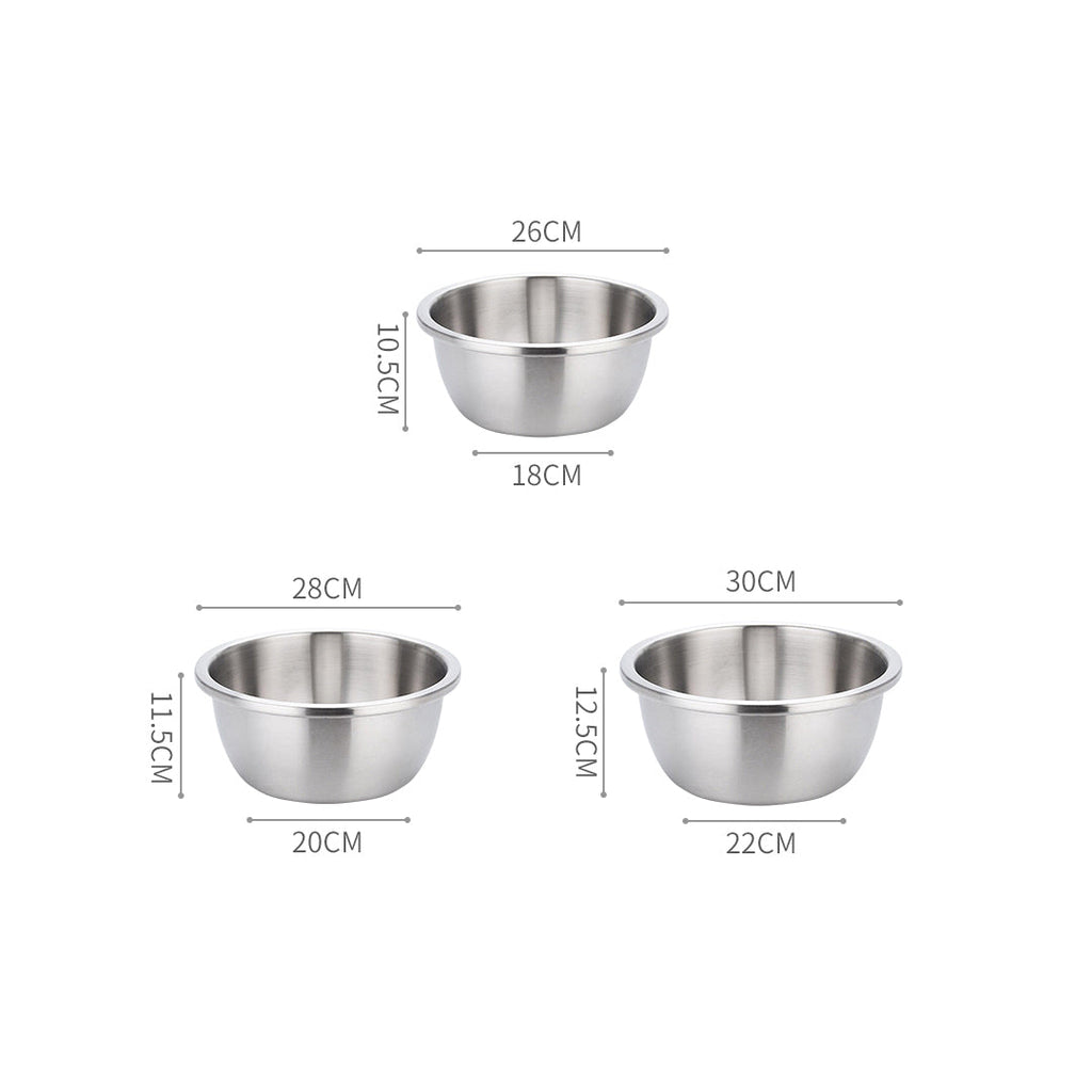 Stainless Steel Mixing Bowls Set