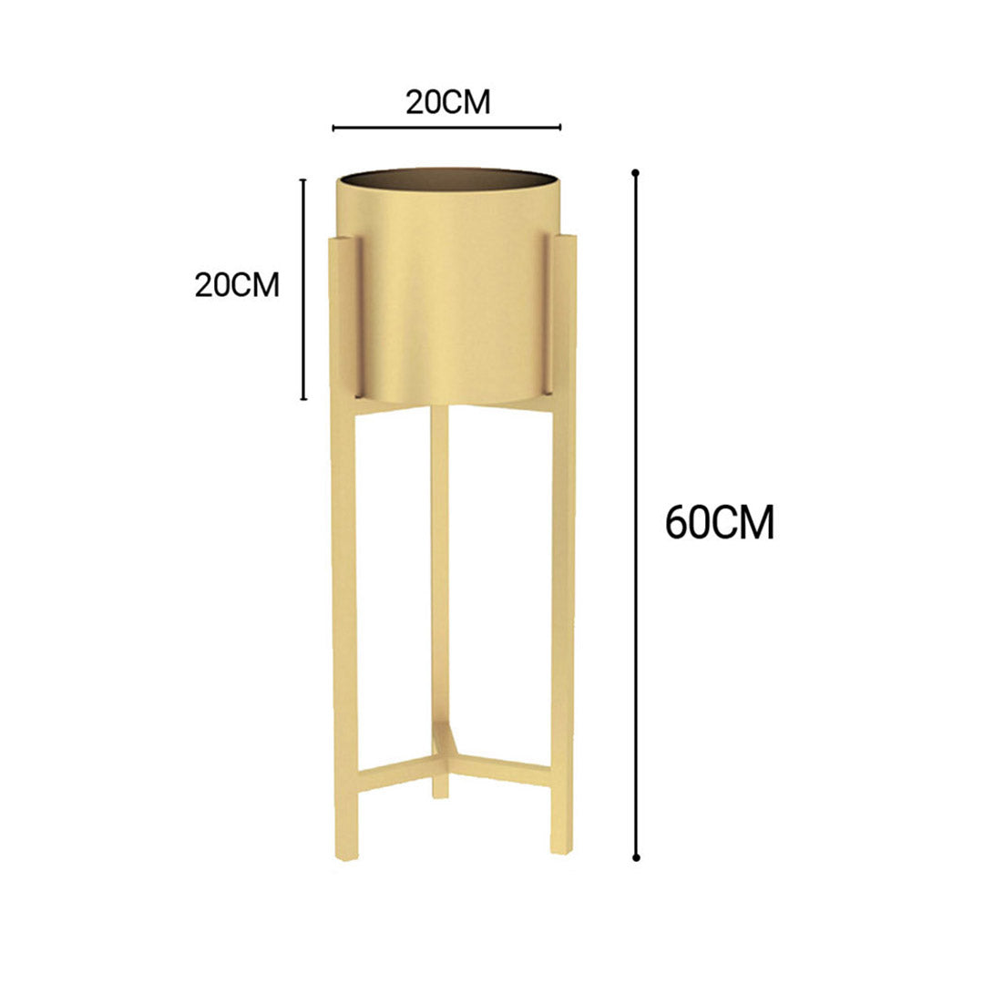 Gold Plant Stand