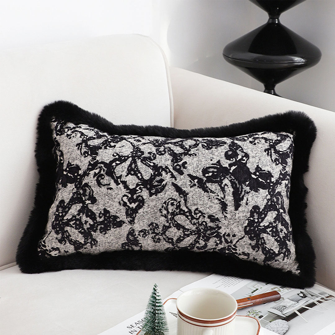 Patterned Throw Pillow