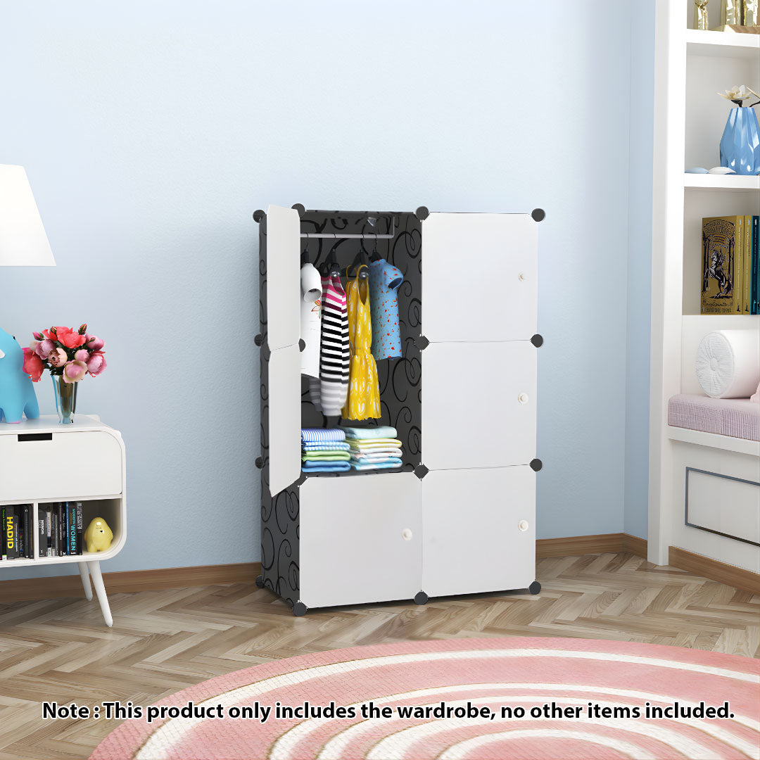 6 Cube Portable Wardrobe