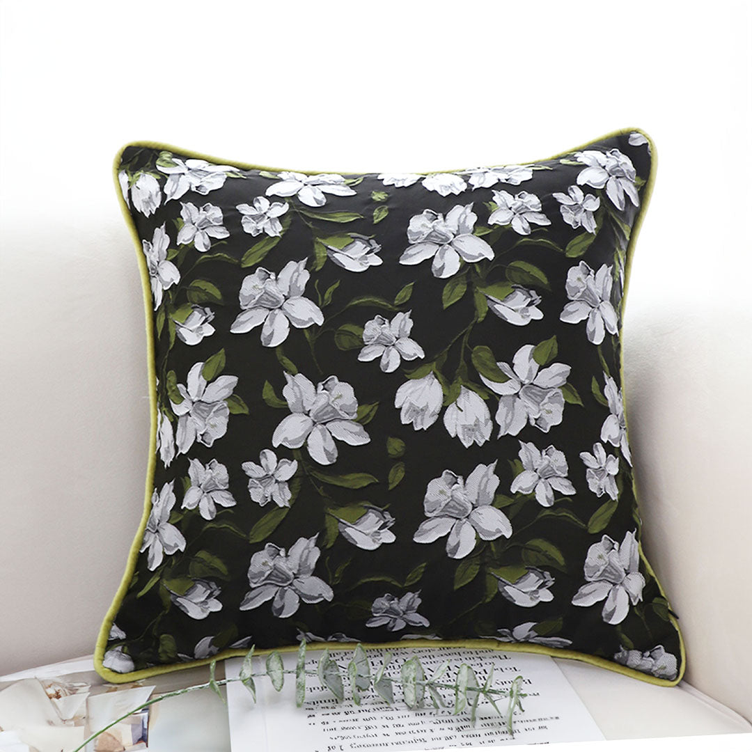 Green Foliage Pillow