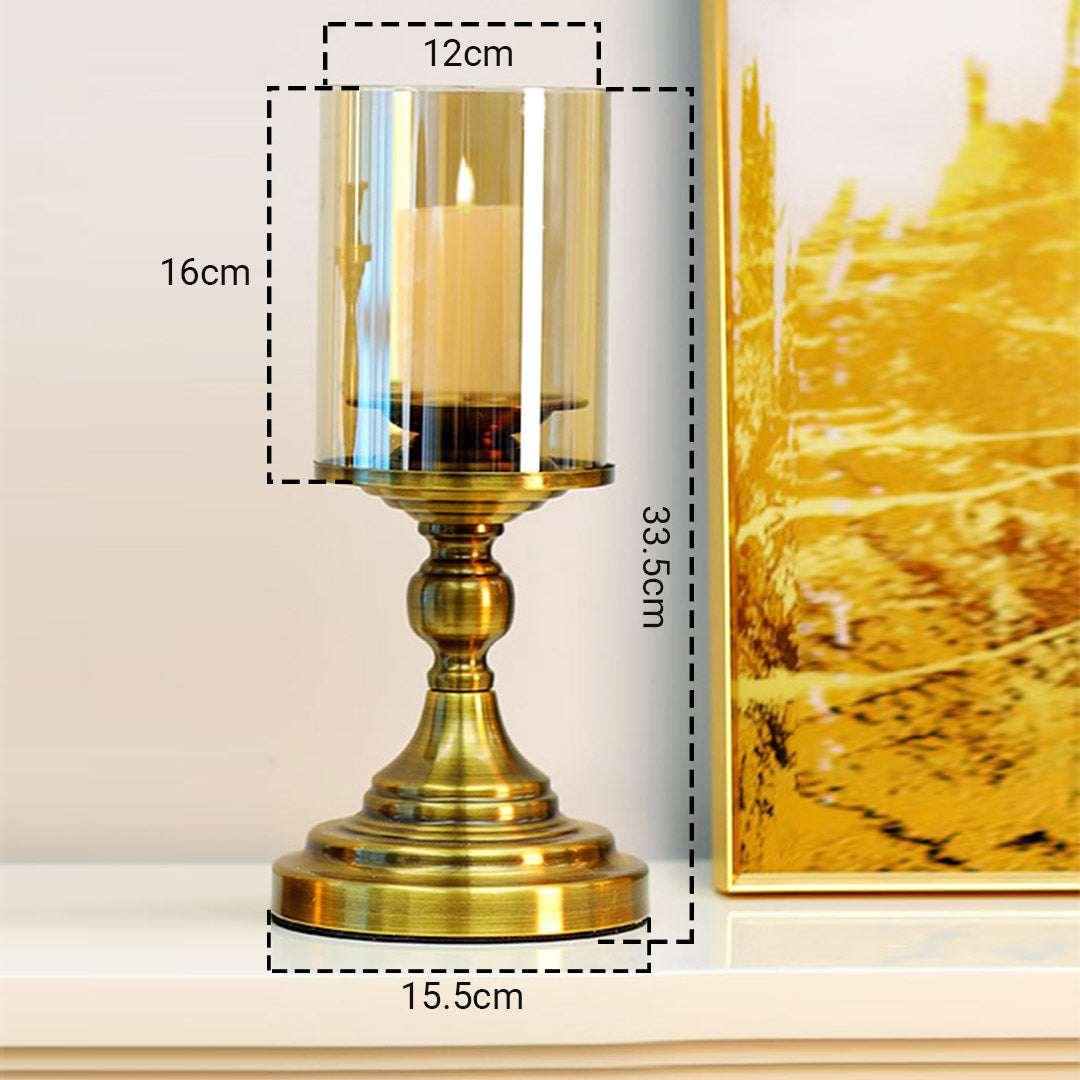 Candle Holder Stand Glass