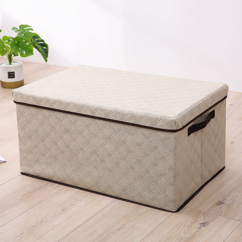 Diamond Grid Pattern Storage Box