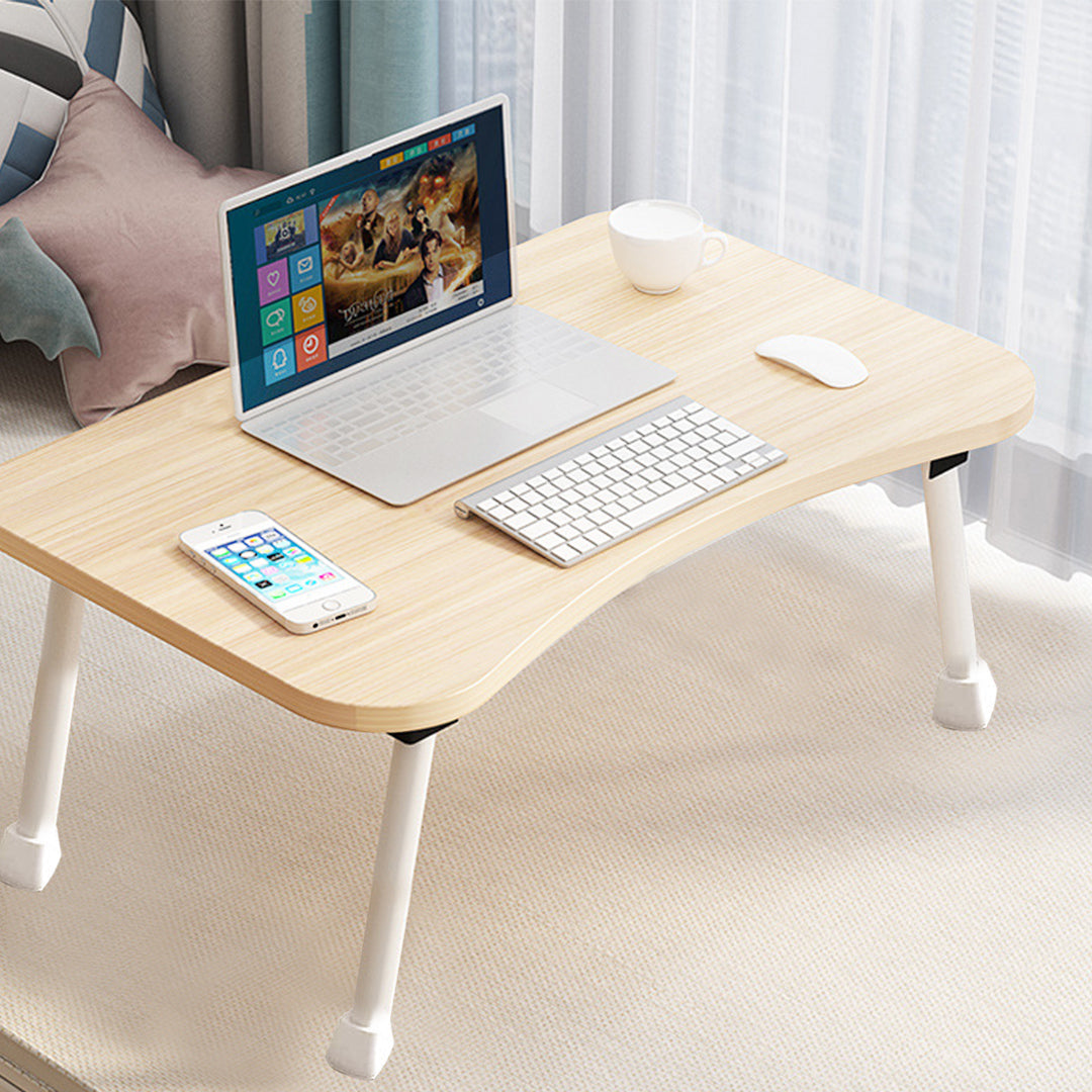 Beige Portable Bed Table