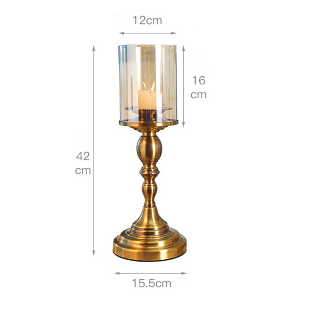 Candle Holder Stand Glass