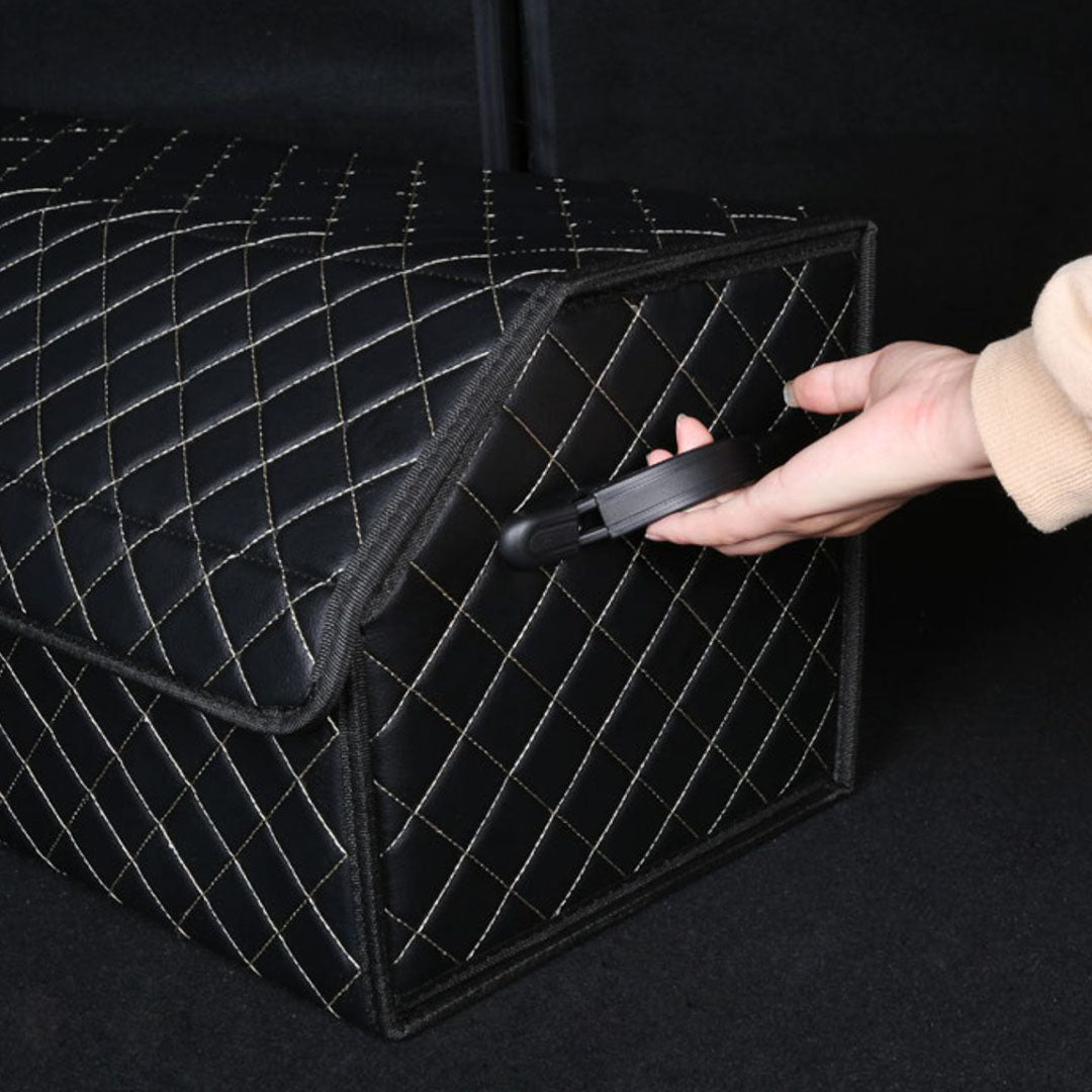 Car Boot Box Organiser With Lock