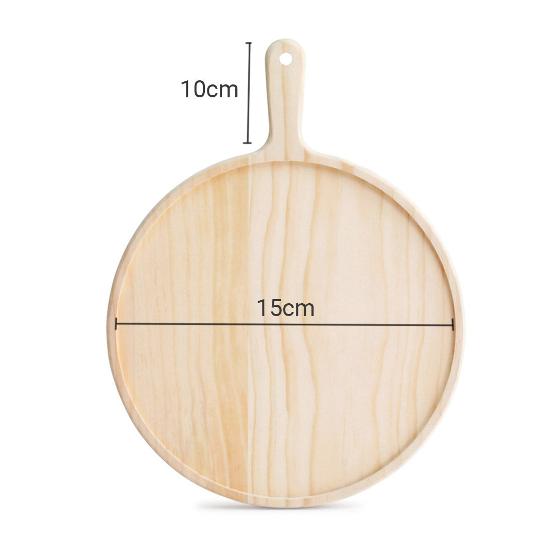 Premium Wooden Round Tray