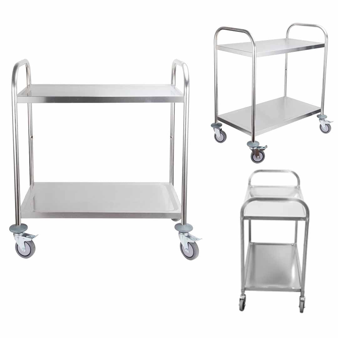 Stainless Steel Kitchen Food Cart