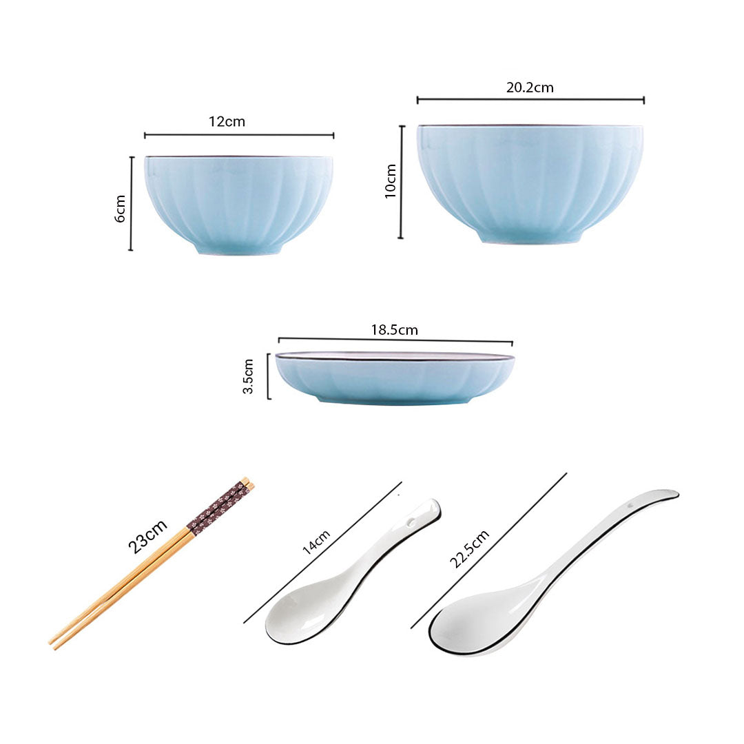 Ceramic Dinnerware Bowl Set