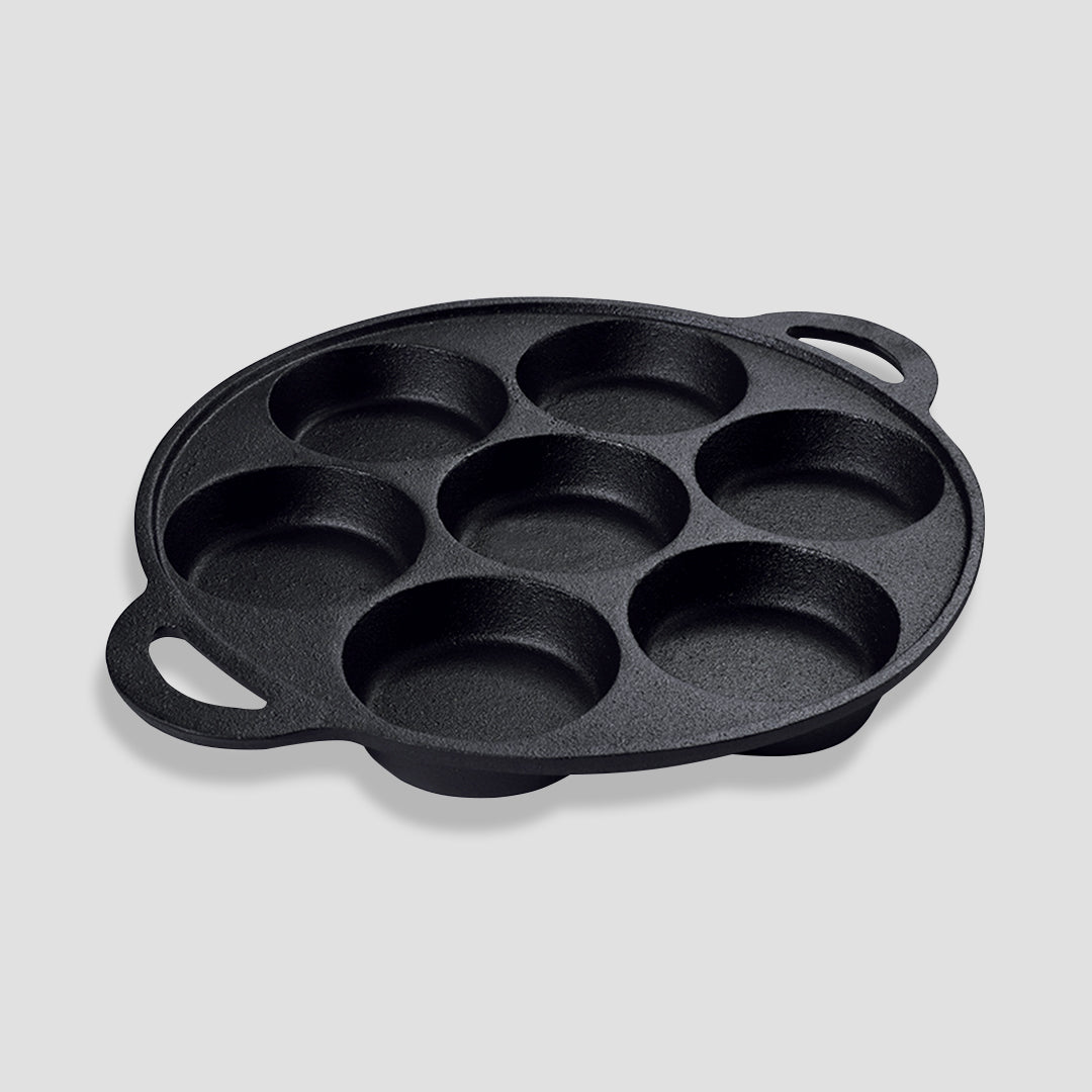 7 Holes Mold FryPan