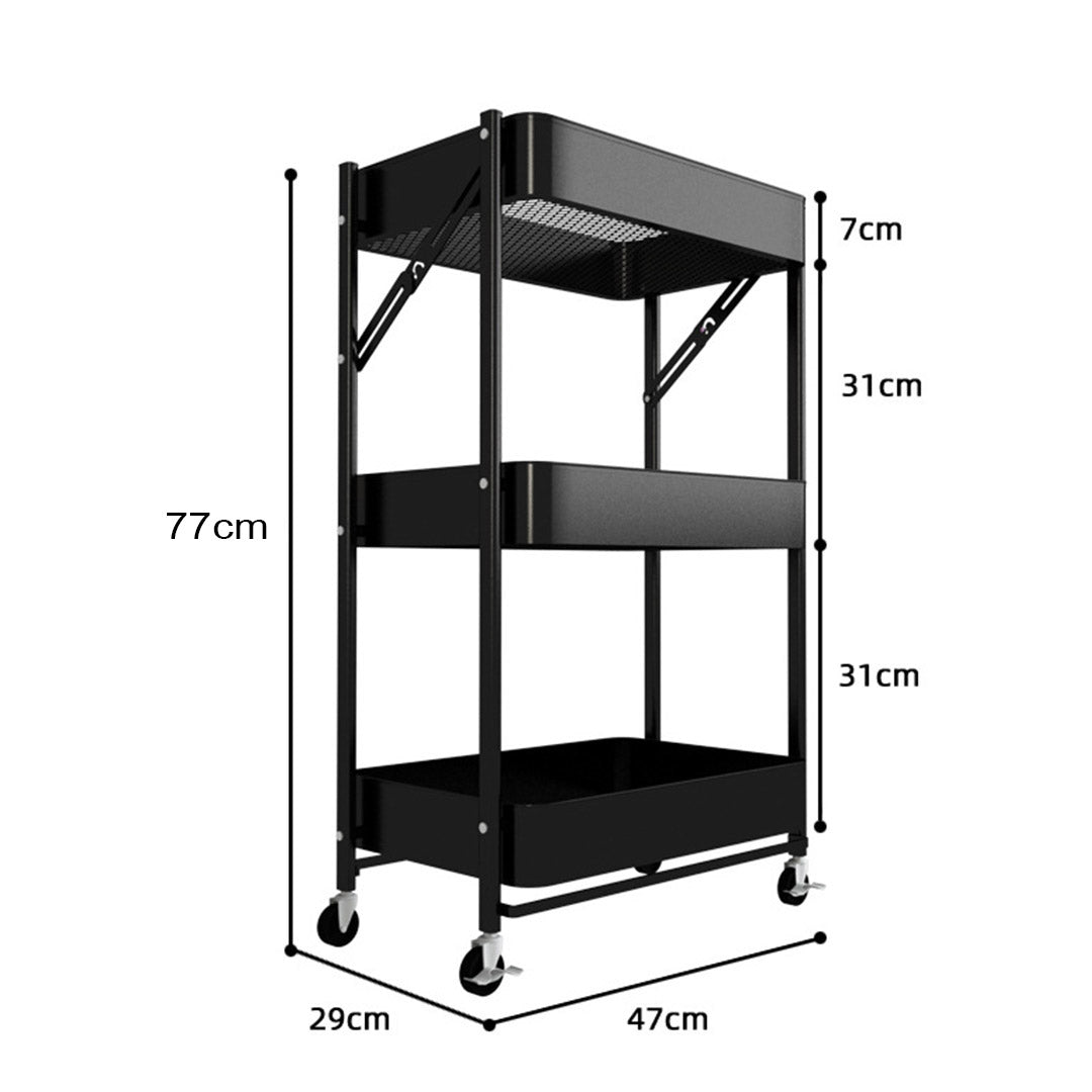 Foldable Kitchen Cart