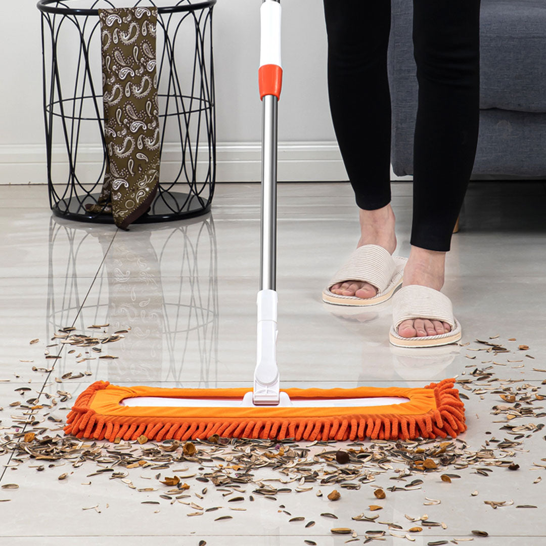 Orange Flat Mop Cloth Cover