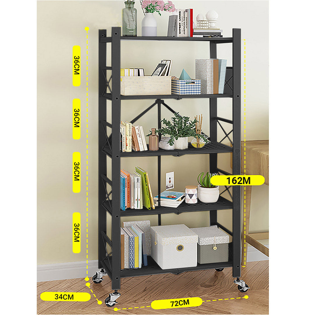 Multi-Functional Shelves With Wheels