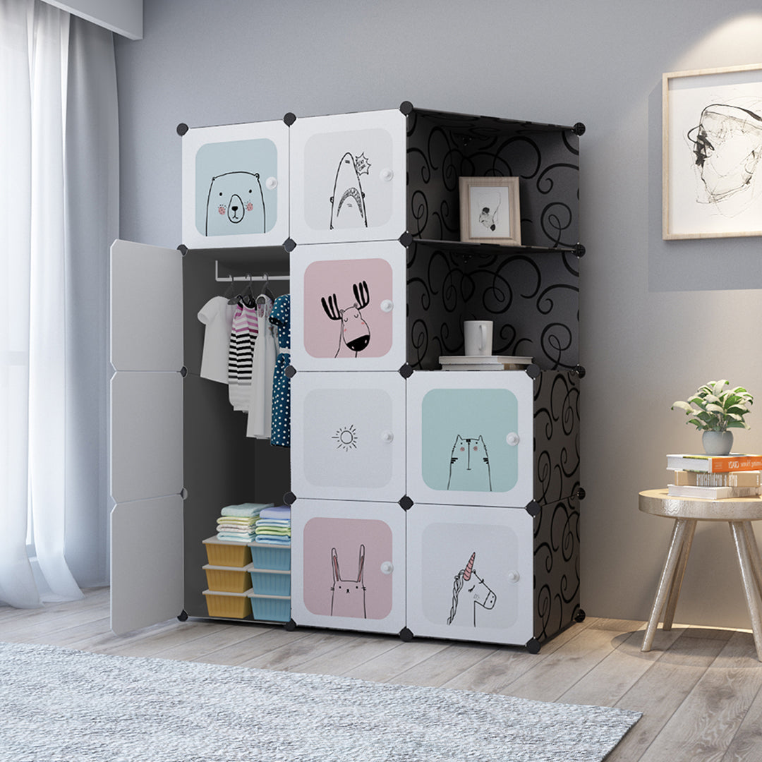 10 Cubes DIY Wardrobe Organiser