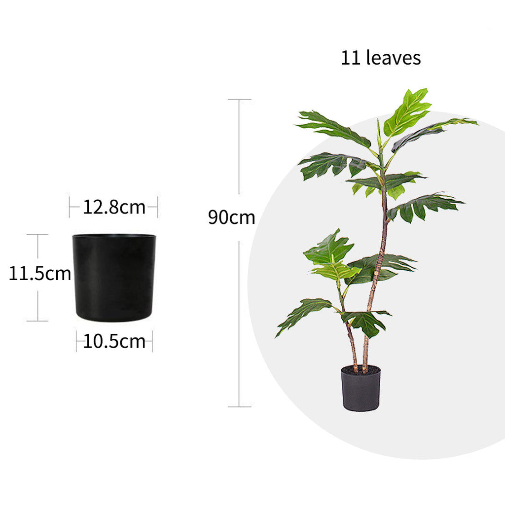 Artificial Natural Green Split-Leaf