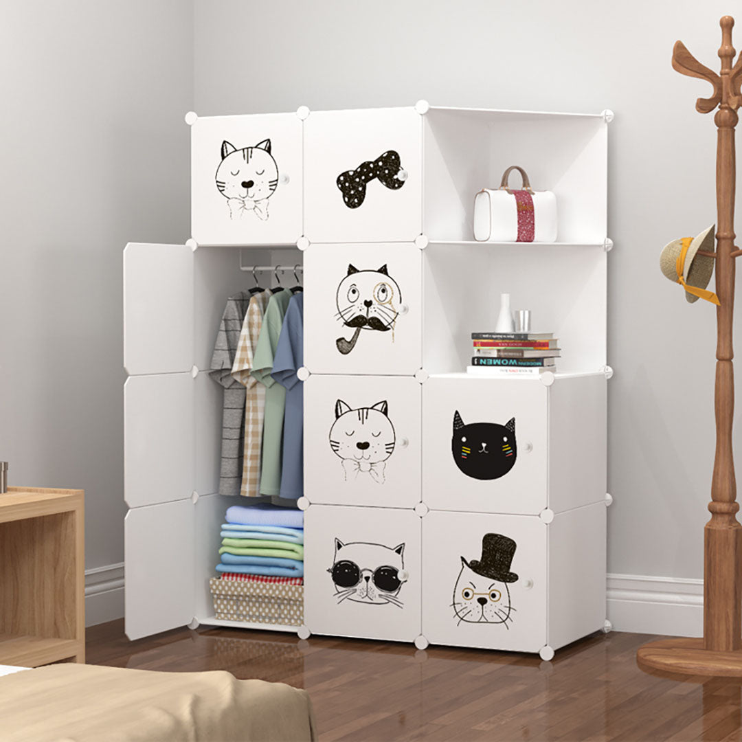 10 Cubes DIY Wardrobe Organiser