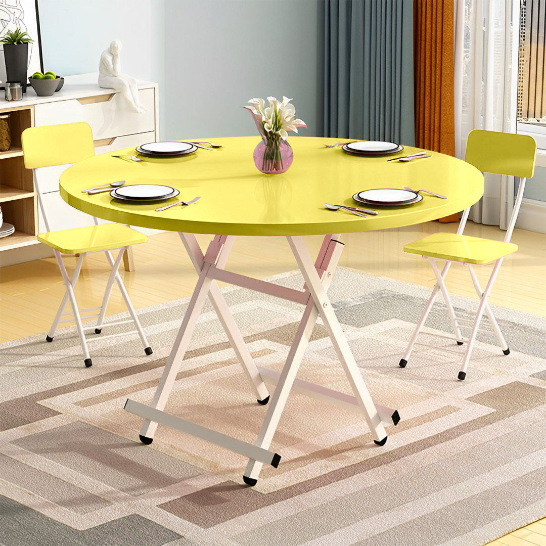 Portable Round Dining Table