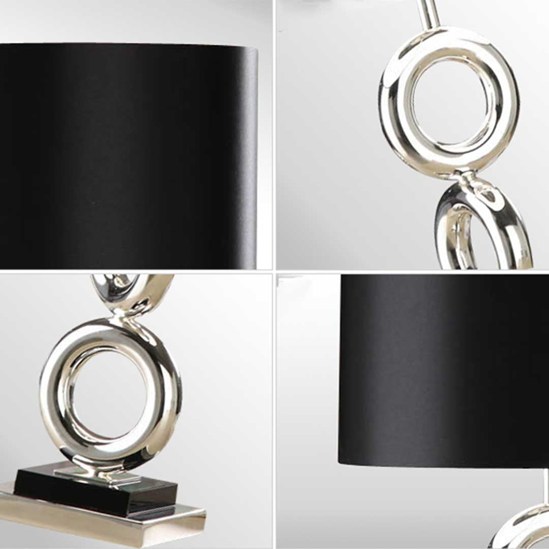 Black Table Lamp Metal Base