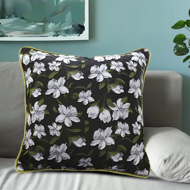 Green Foliage Pillow