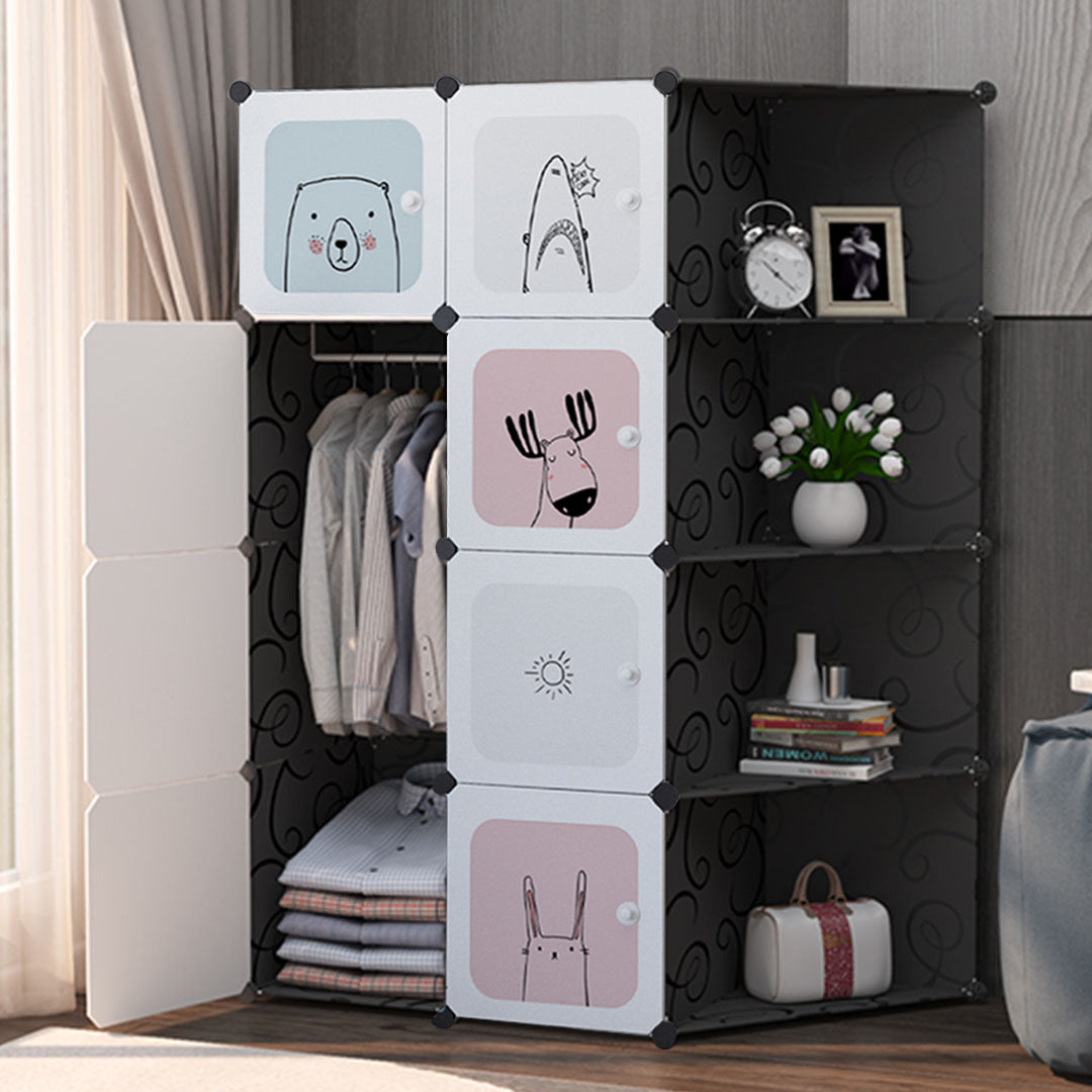 10 Cubes DIY Wardrobe Organiser