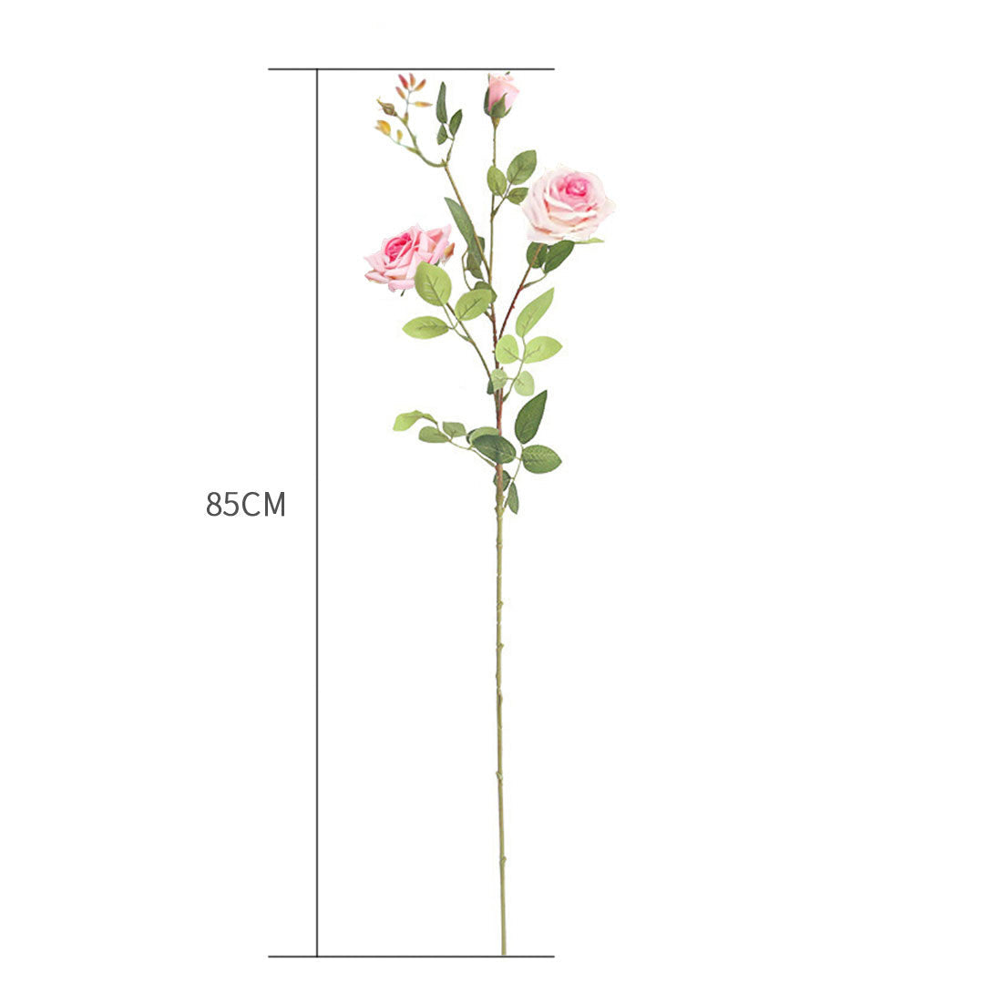 Vase WIth Artificial Flower Set
