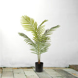 SOGA 4X 120cm Green Artificial Indoor Rogue Areca Palm Tree Fake Tropical Plant Home Office Decor