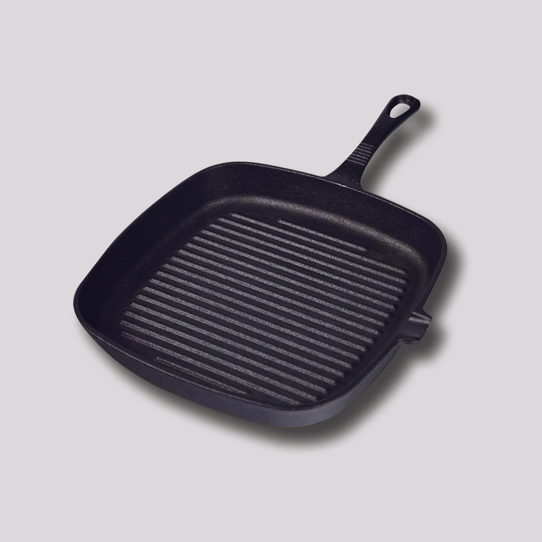 Square Ribbed Sizzle Pan