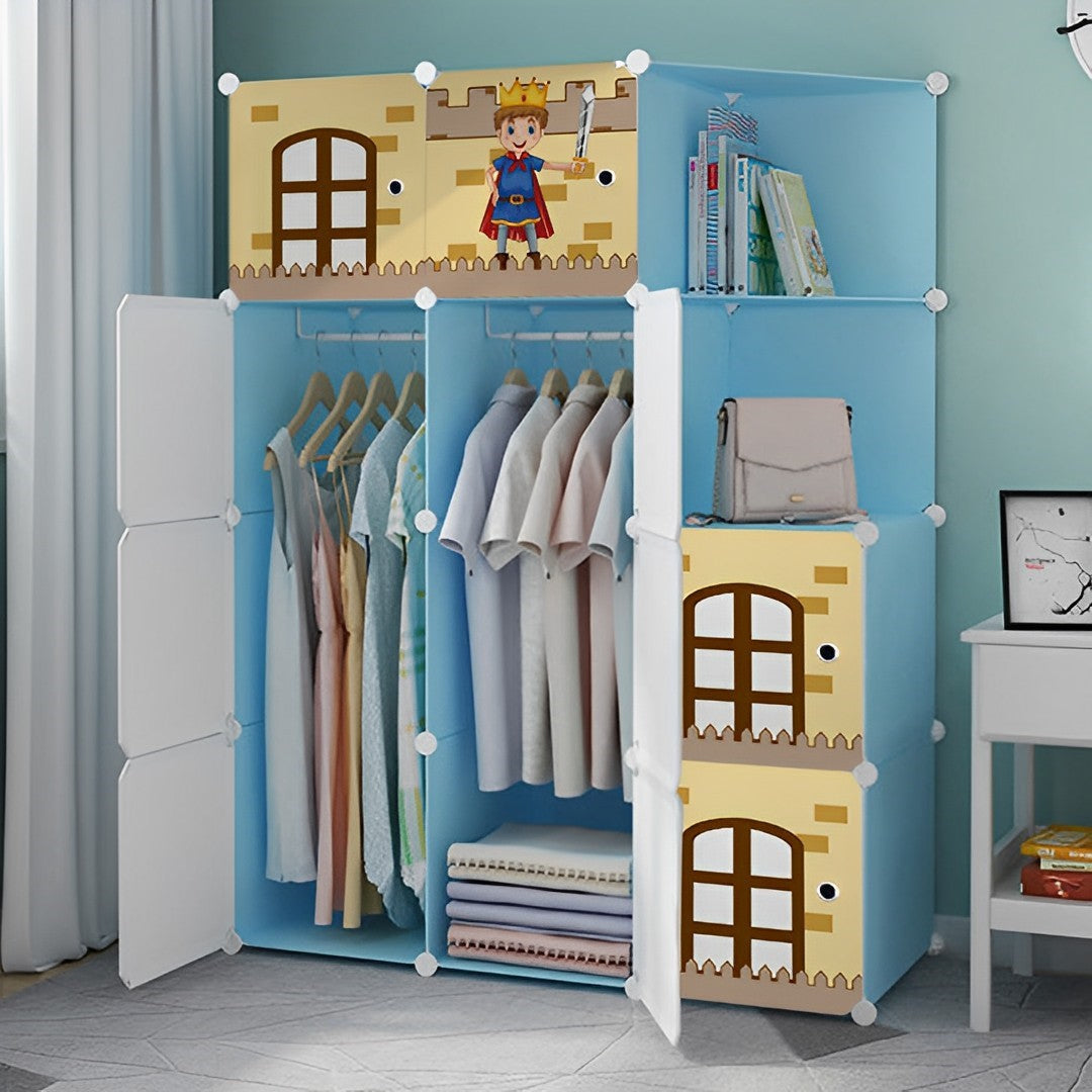 10 Cubes DIY Wardrobe Organiser