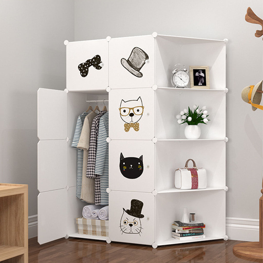 10 Cubes DIY Wardrobe Organiser