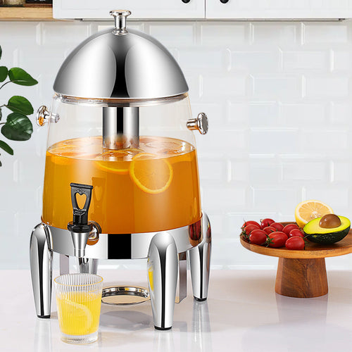 12L Silver Beverage Dispenser