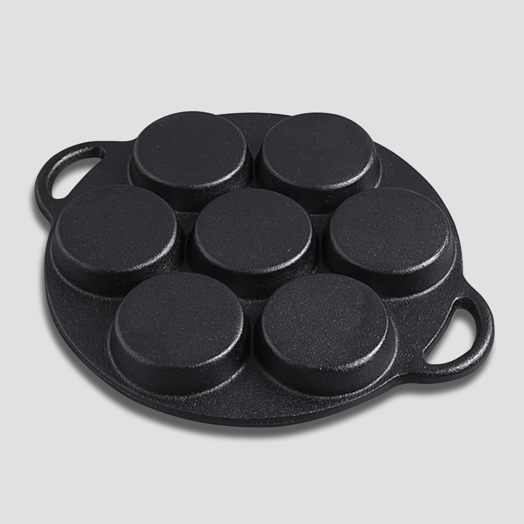 7 Holes Mold FryPan