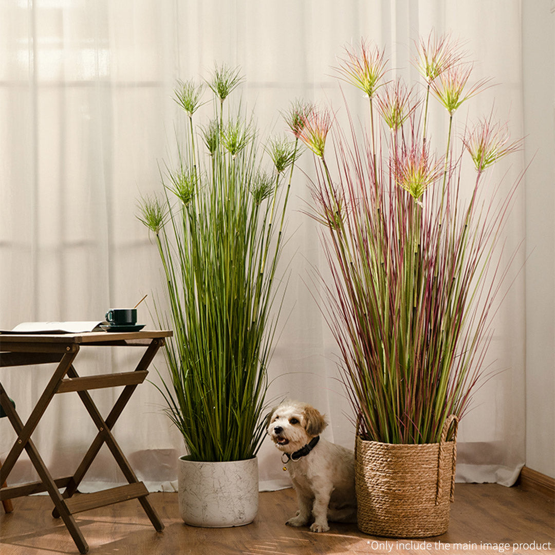 Artificial Potted Papyrus Plant