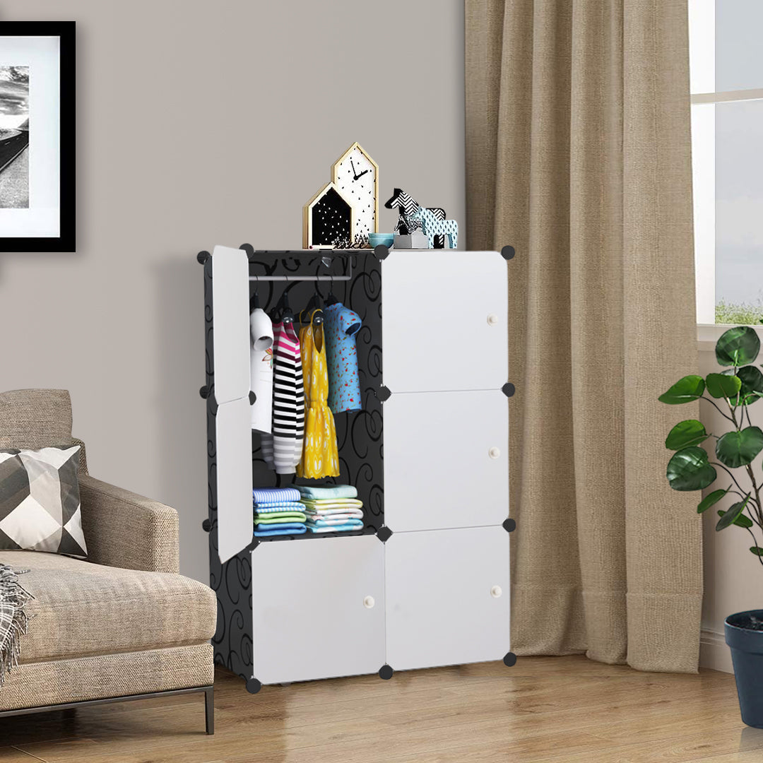 6 Cube Portable Wardrobe