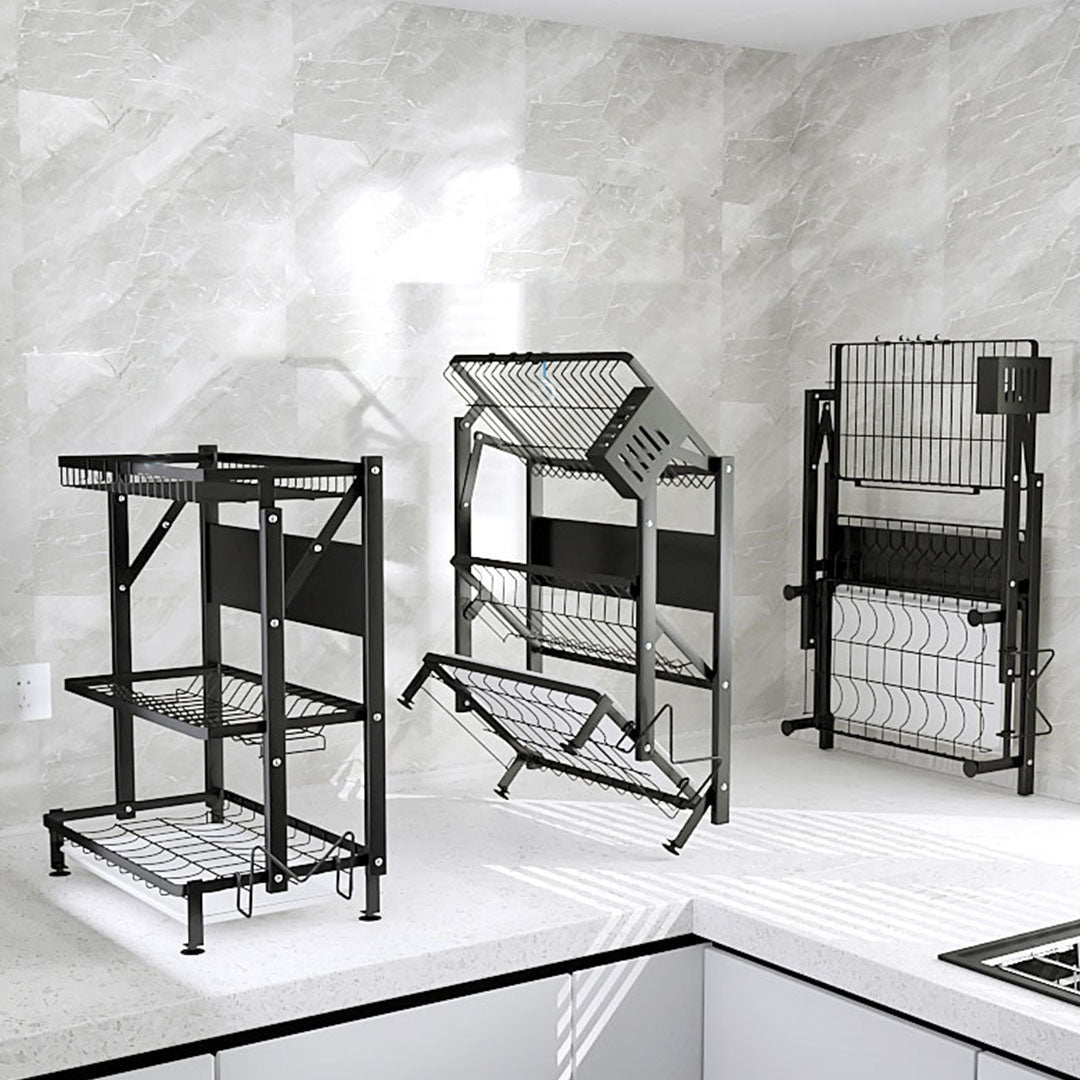 Steel Kitchen Dish Rack – Simple Mart Home Essentials