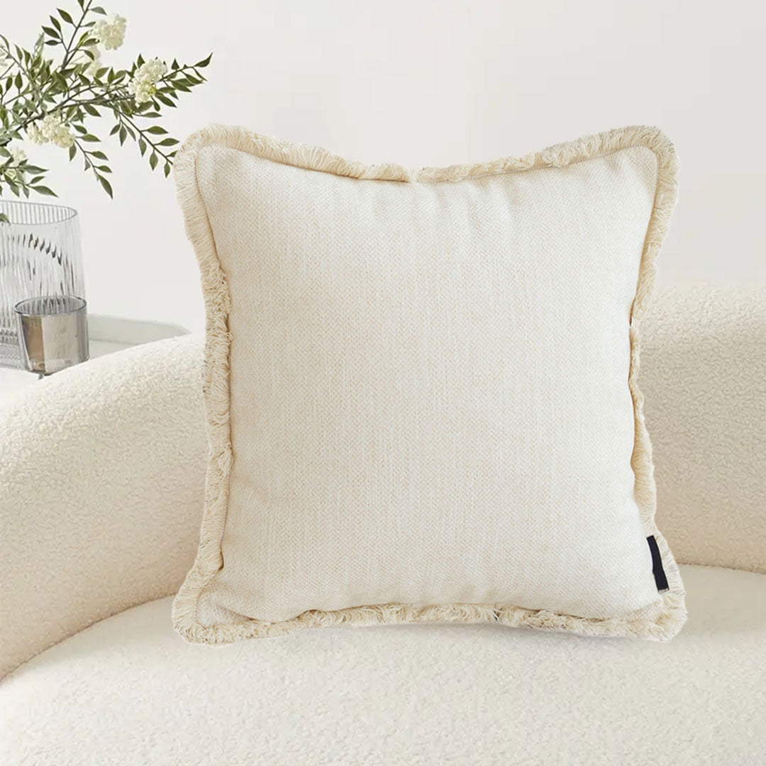 Chenille Texture Throw Pillow